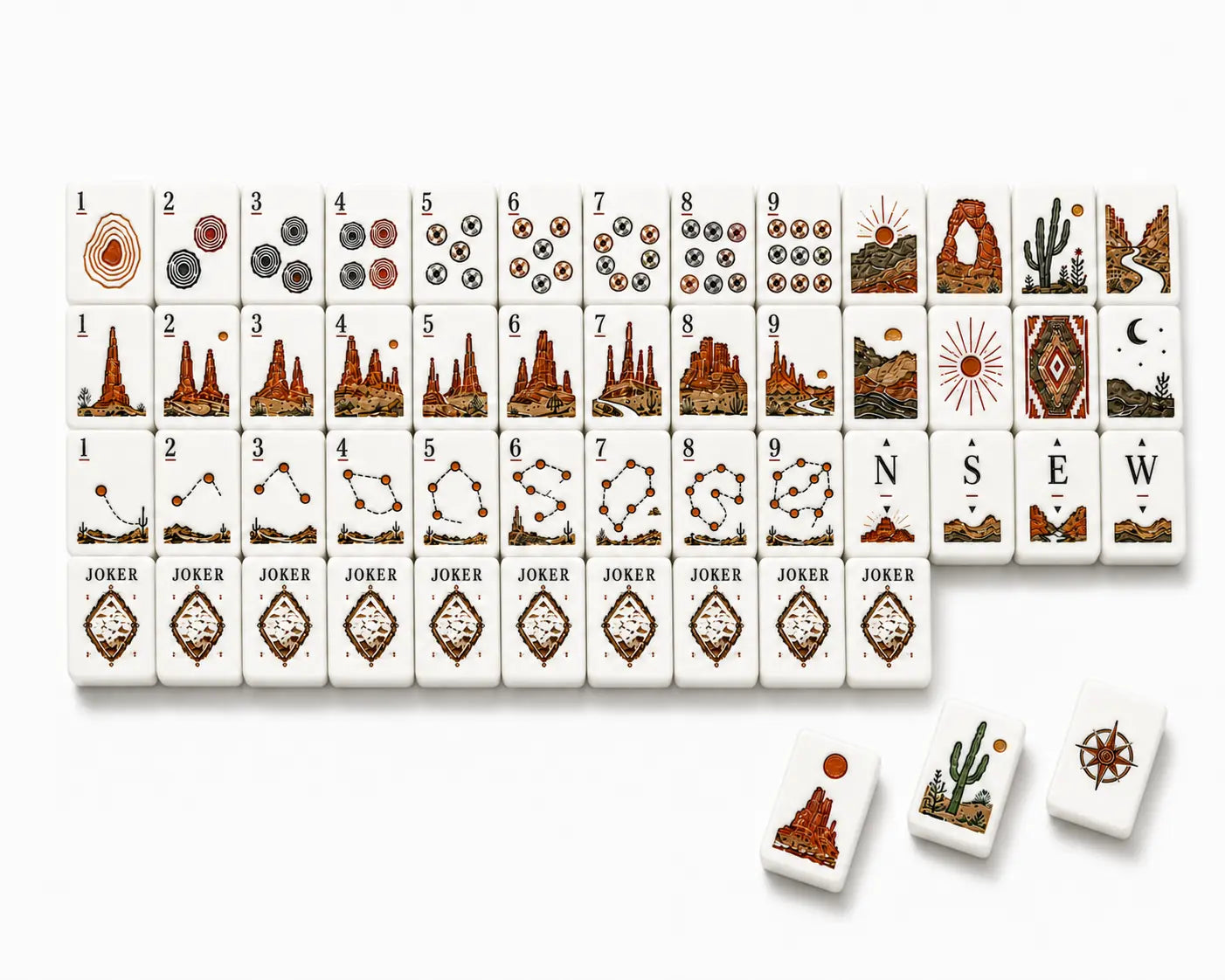 Westward Journey Mahjong Set