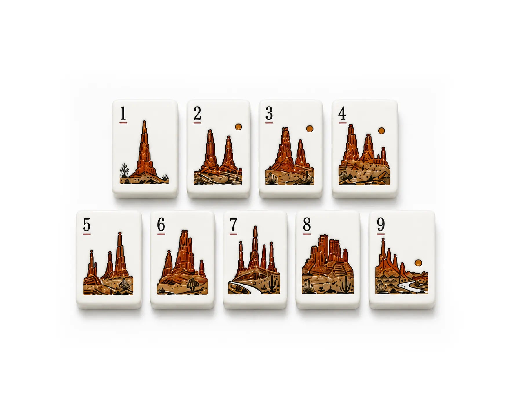 Westward Journey Mahjong Set