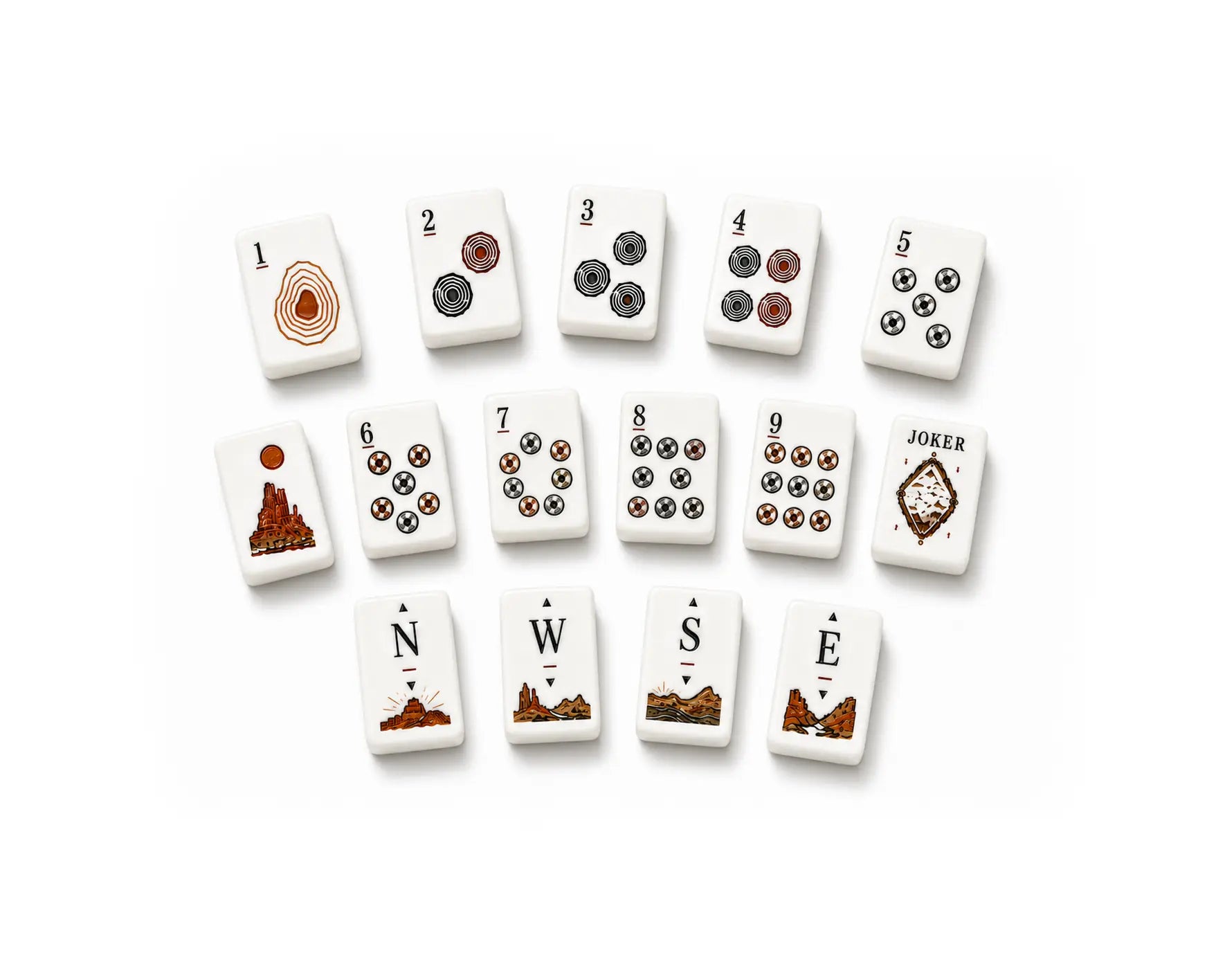 Westward Journey Mahjong Set