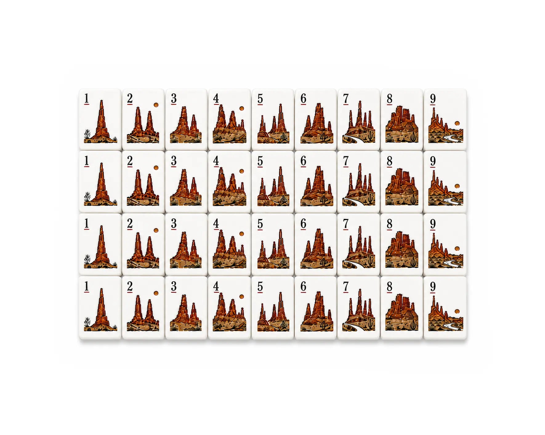 Westward Journey Mahjong Set