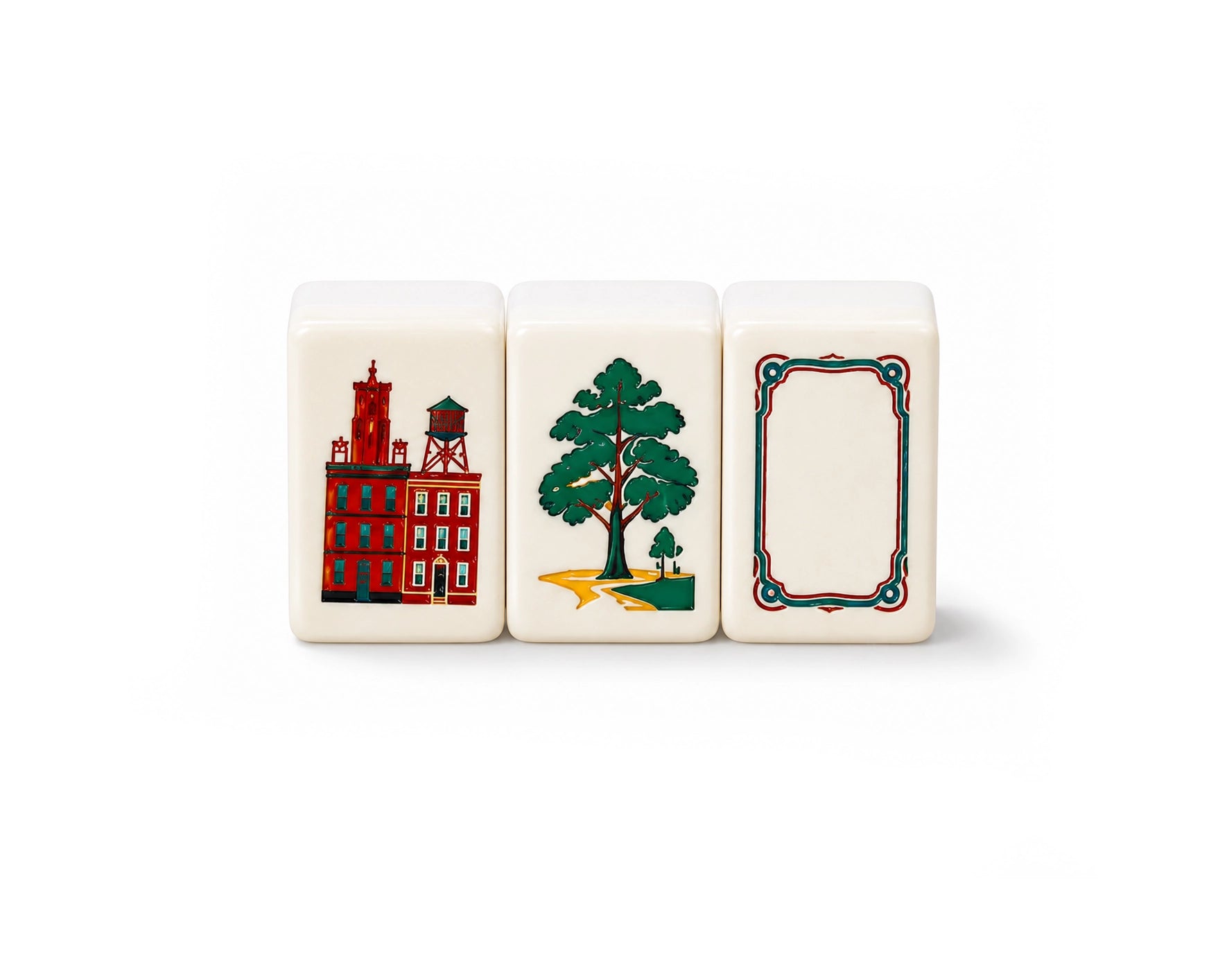 Moira Mahjong Cityscape Edition American Mahjong Set