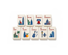 Moira Mahjong Cityscape Edition American Mahjong Set