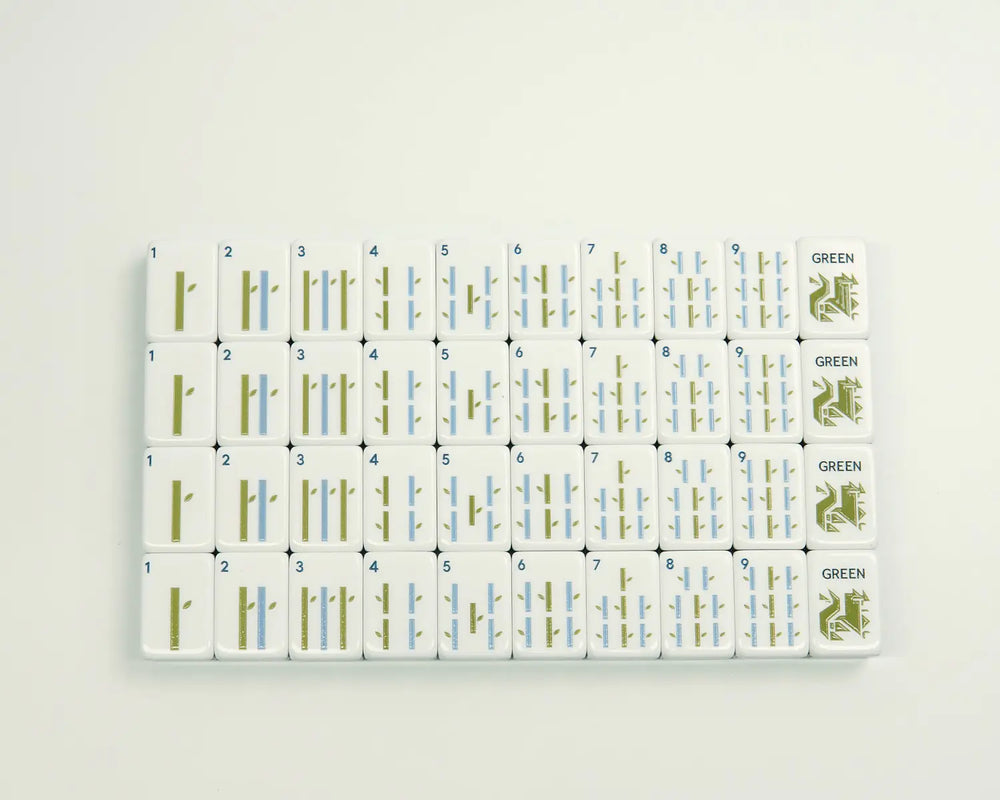 Complete Blooming Geometry Bam suit tile layout