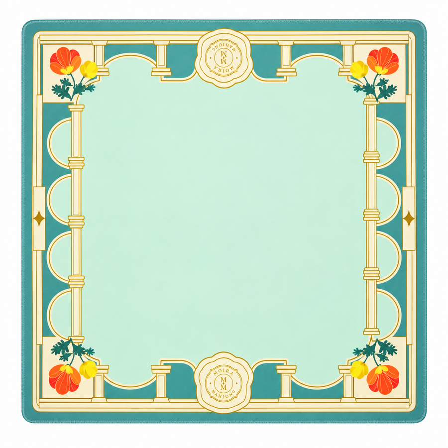 Blue Estate Mahjong Mat