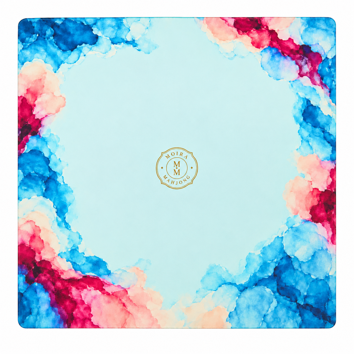 Blush Mist Mahjong Mat - full mat overview