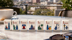 Moira Mahjong Cityscape Edition American Mahjong Set