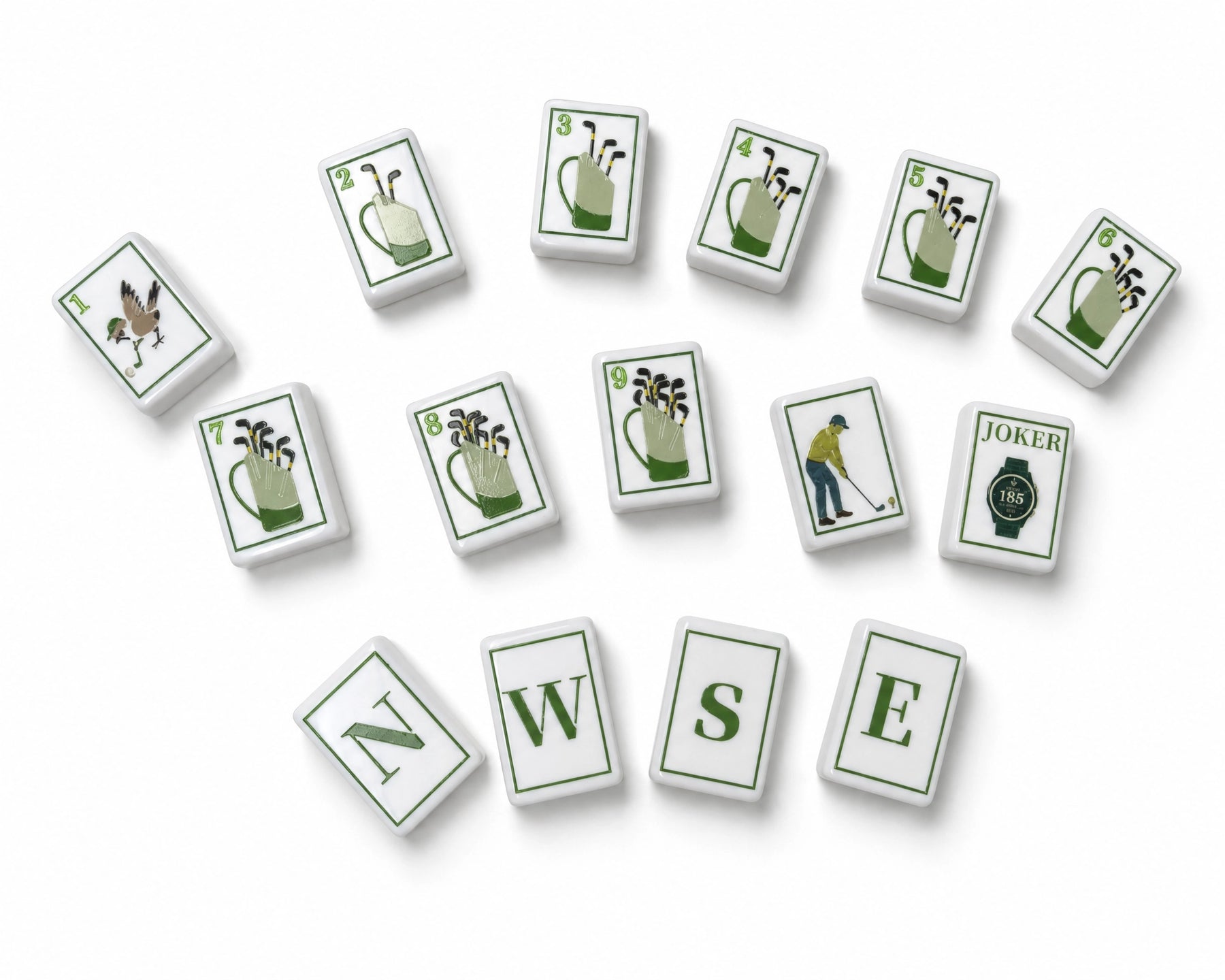 Fairway Mahjong Set — Learn & Play Edition
