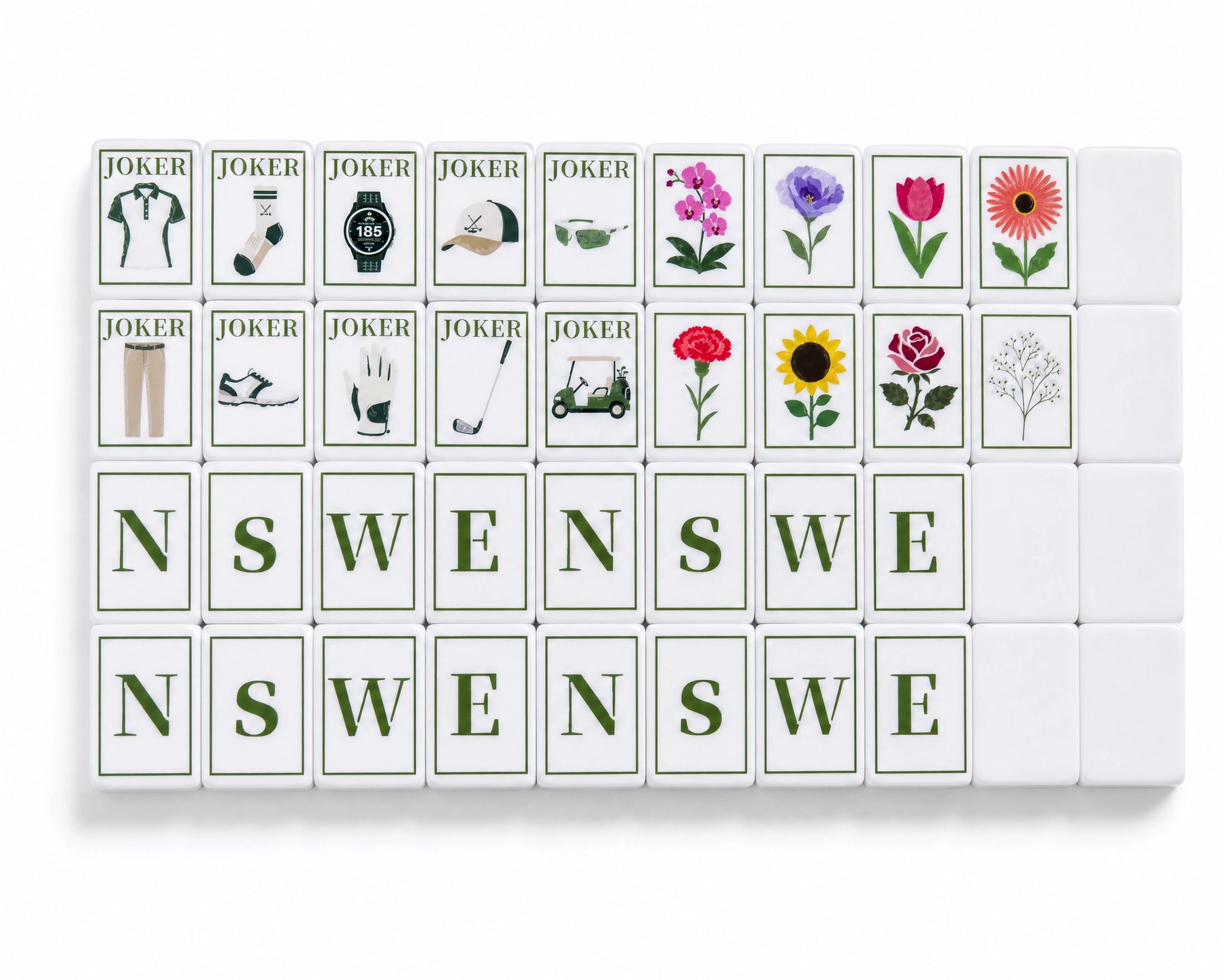 Fairway Mahjong Set — Learn & Play Edition