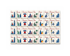 Moira Mahjong Cityscape Edition American Mahjong Set