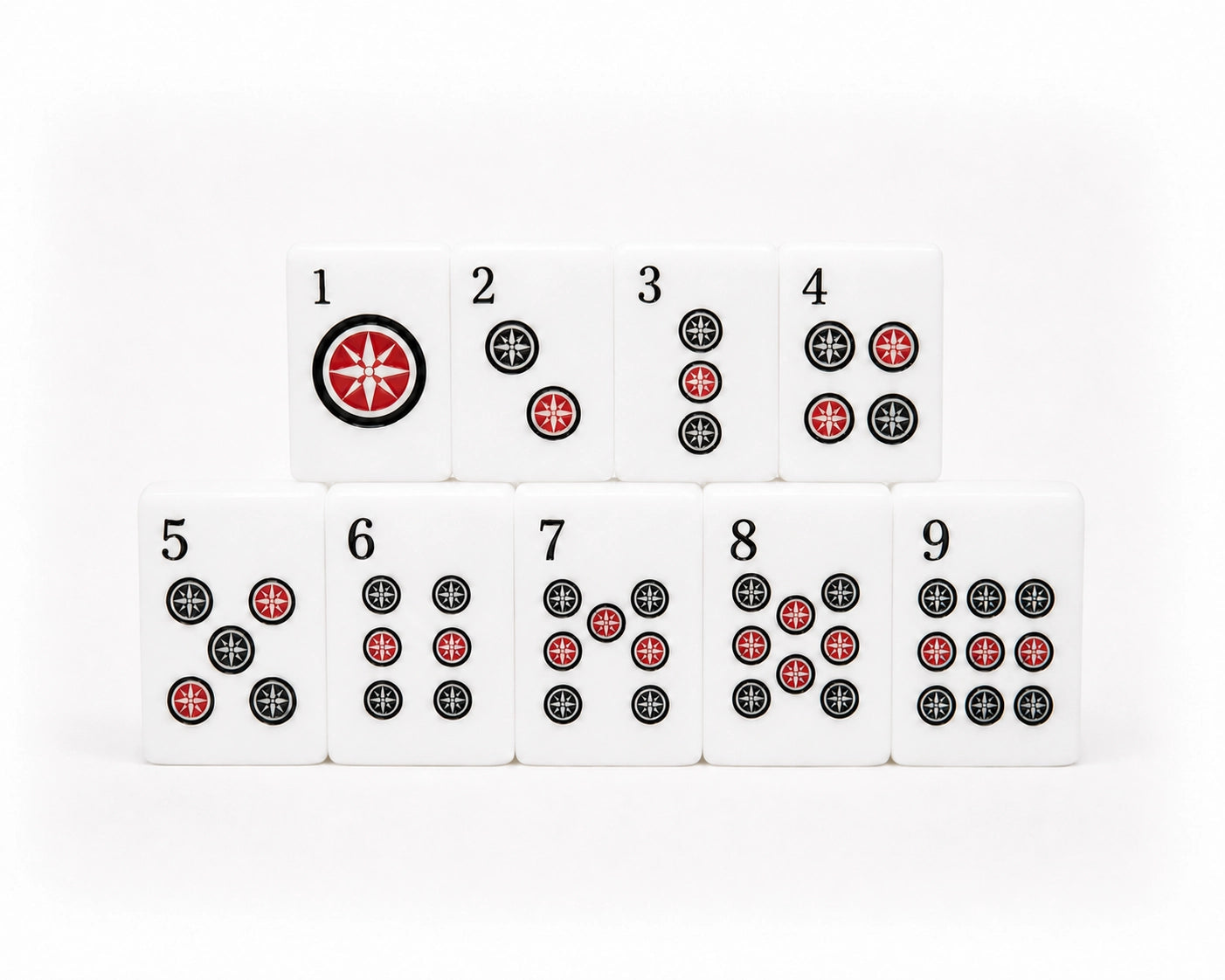 Moira Mahjong Ocean Edition Ivory Acrylic American Mahjong Set