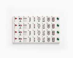 Moira Mahjong Ocean Edition Ivory Acrylic American Mahjong Set