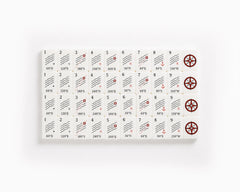 Moira Mahjong Ocean Edition Ivory Acrylic American Mahjong Set