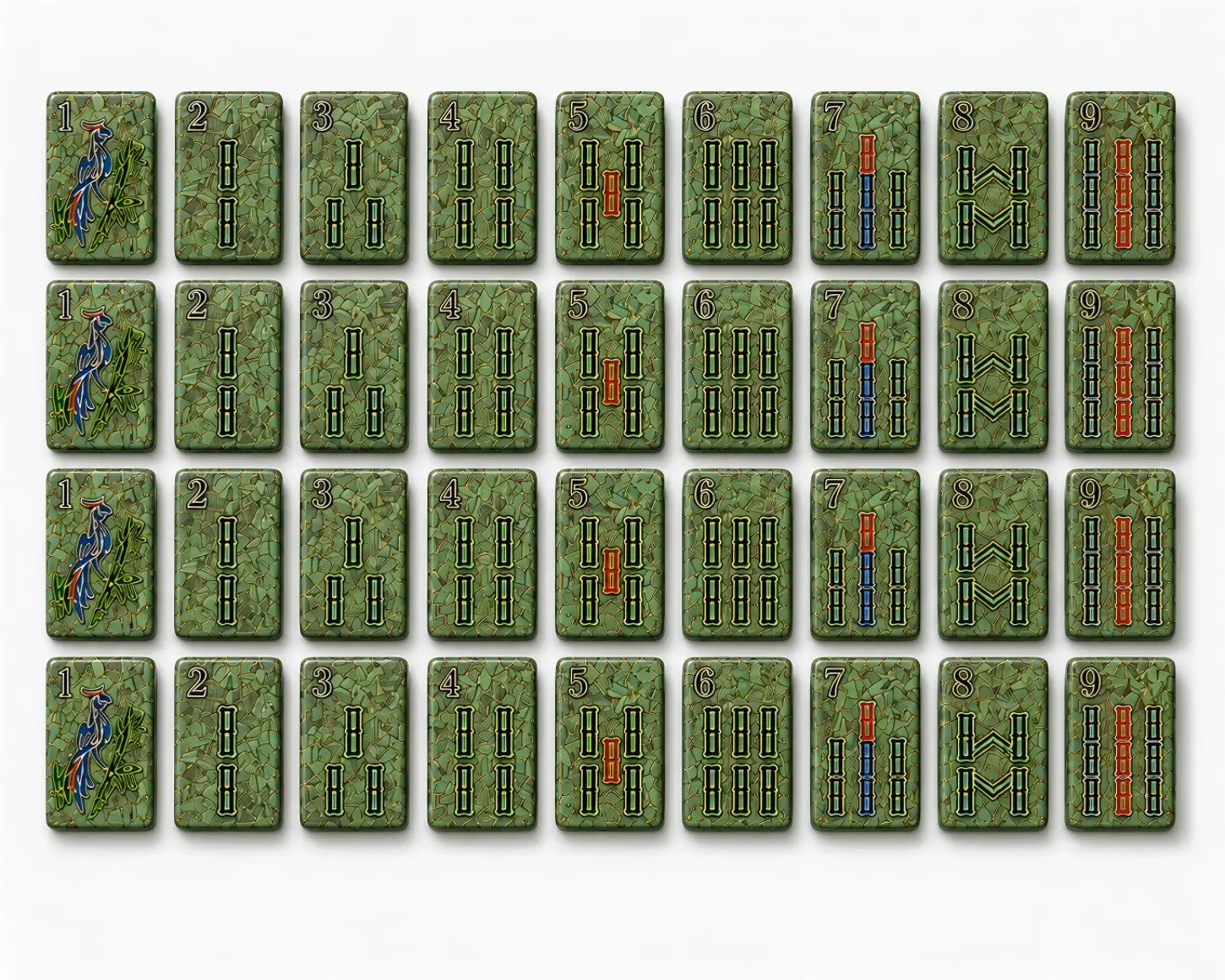 Moira Tea-Fiber American Mahjong Set – Coach’s Guide Edition