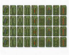 Moira Tea-Fiber American Mahjong Set – Coach’s Guide Edition
