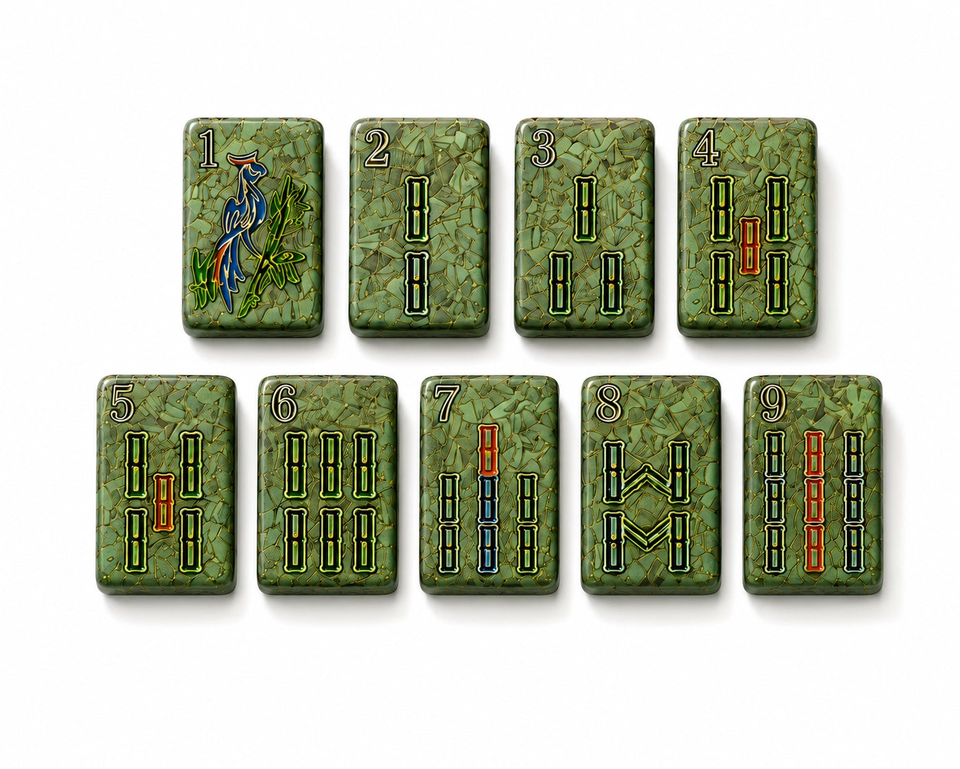 Moira Tea-Fiber American Mahjong Set – Coach’s Guide Edition
