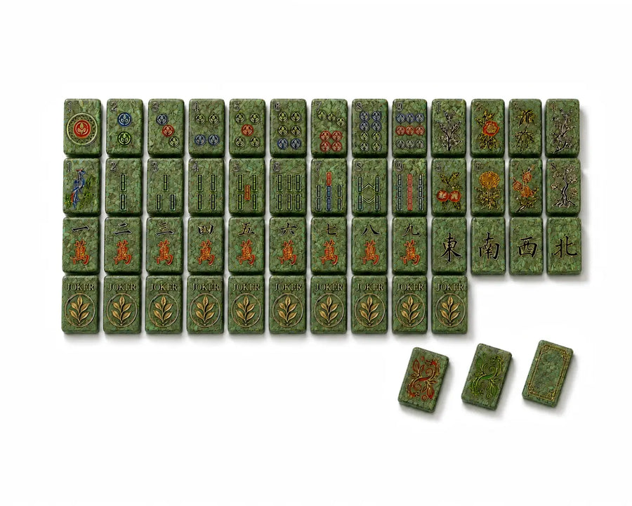 Moira Tea-Fiber American Mahjong Set – Coach’s Guide Edition