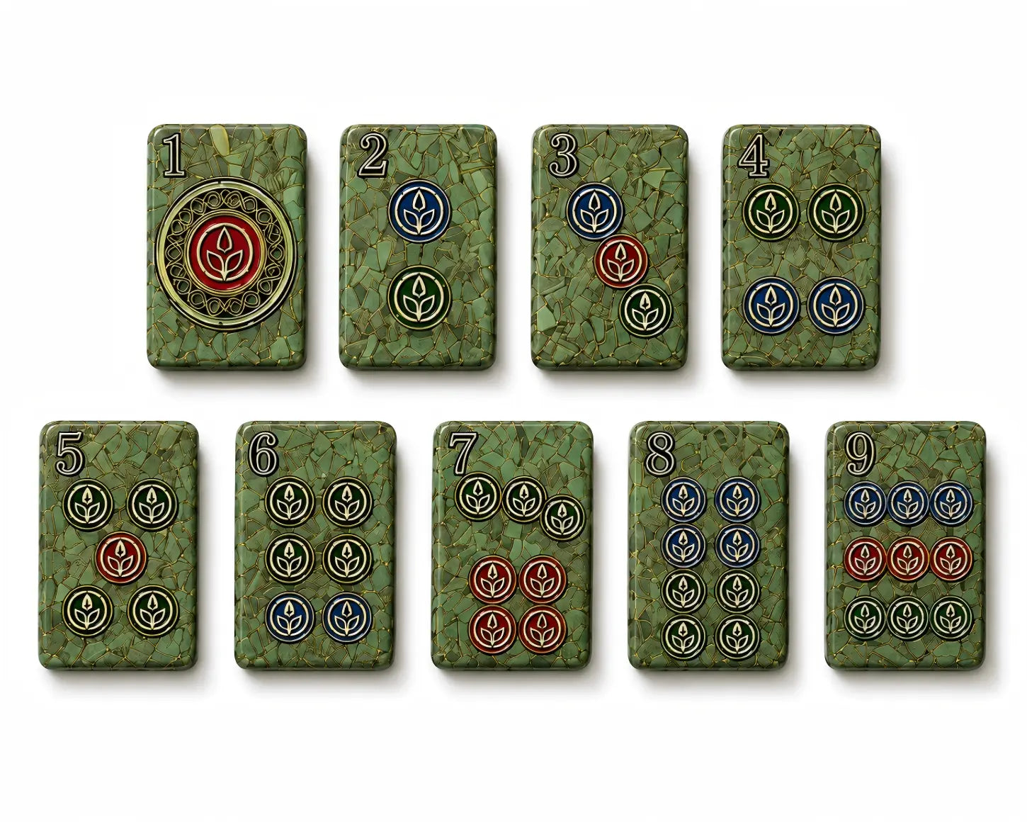 Moira Tea-Fiber American Mahjong Set – Coach’s Guide Edition